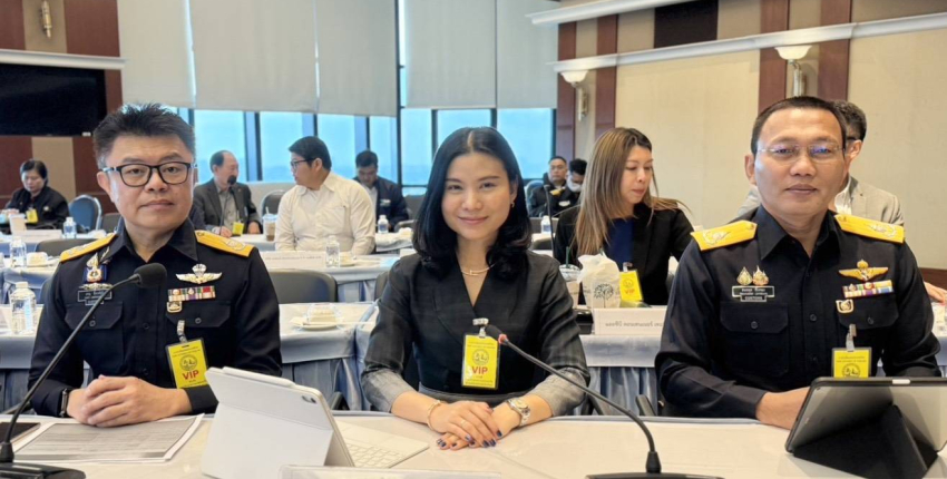 รองฯ สุนทรียา และคณะ เข้าร่วมการประชุมหารือแนวทางการเตรียมความพร้อมของการท่าเรือแห่งประเทศไทย