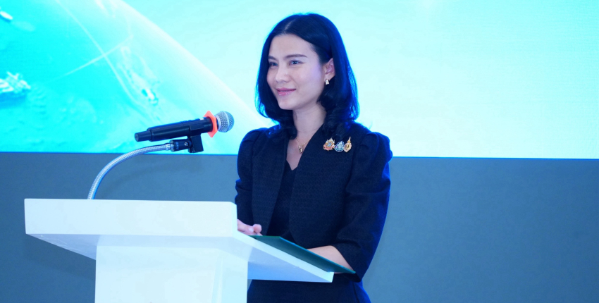 รองฯ สุนทรียา เป็นประธานพิธีเปิดโครงการสัมมนาความรู้ด้านกฎว่าด้วยถิ่นกำเนิดสินค้าภายใต้ความตกลงการค้าเสรี ประจำปีงบฯ พ.ศ. ๒๕๖๙