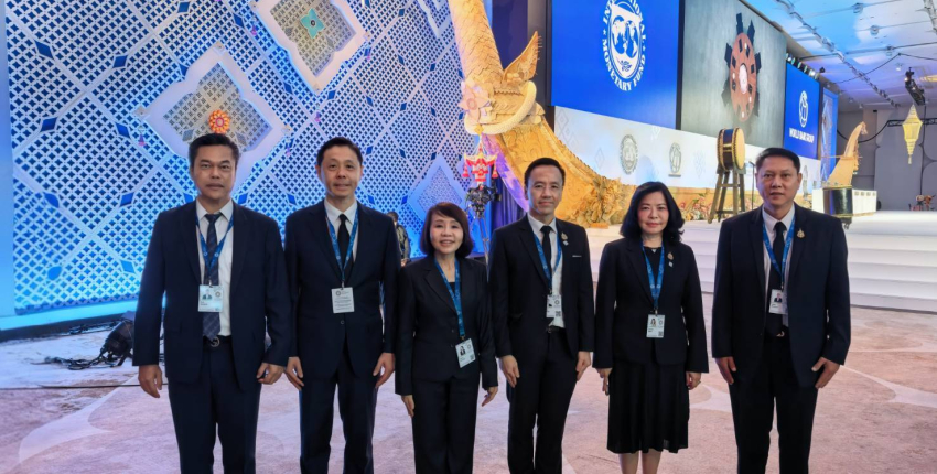 อธิบดีฯ และคณะผู้บริหารฯ เข้าร่วมการประชุมประจำปีสภาผู้ว่าการกองทุนการเงินระหว่างประเทศและกลุ่มธนาคารโลก (IMF–World Bank Group Annual Meetings) ประจำปี ๒๕๖๙