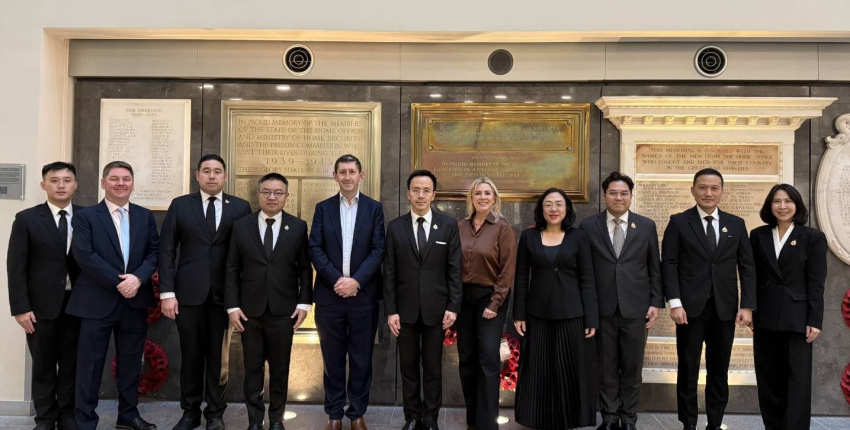 อธิบดีกรมศุลกากร เข้าร่วมการประชุมทวิภาคีว่าด้วยความร่วมมือทางศุลกากรกับสหราชอาณาจักร