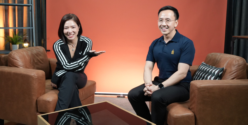 อธิบดีฯ ให้สัมภาษณ์ผ่านรายการ ThanTalk Interview ในประเด็นเกี่ยวกับแนวทางการใช้ชีวิตอย่างสมดุล