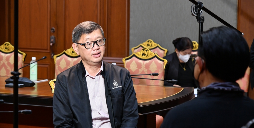 Director-General of the Customs Department gave an interview with the Thai Public Broadcasting Service (Thai PBS) on the issue of “Smuggling of Pork from Abroad”