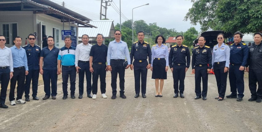 รองฯ ดิเรก ร่วมให้การต้อนรับ ท่าน Phouthanikone KHENNAVONG รองอธิบดีกรมภาษีลาว สปป. ลาว
