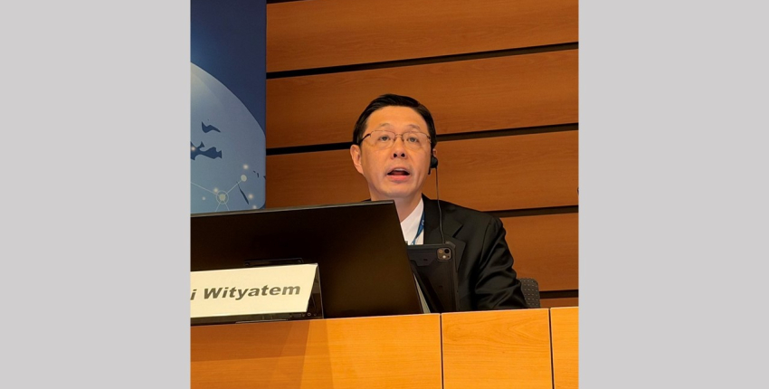 รองฯ นิติ ได้ร่วมบรรยายในการประชุมคณะกรรมการเทคนิคถาวร (Permanent Technical Committee: PTC) ขององค์การศุลกากรโลก (World Customs Organization: WCO) ครั้งที่ ๒๕๓/๒๕๔