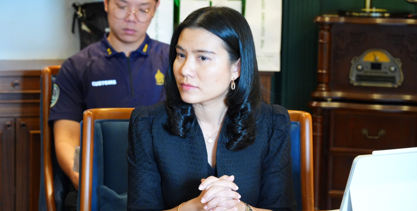 รองฯ สุนทรียา ร่วมประชุมการยกระดับความร่วมมือและการบูรณาการในการสกัดกั้นยาเสพติดโดยใช้สุนัขตรวจค้น