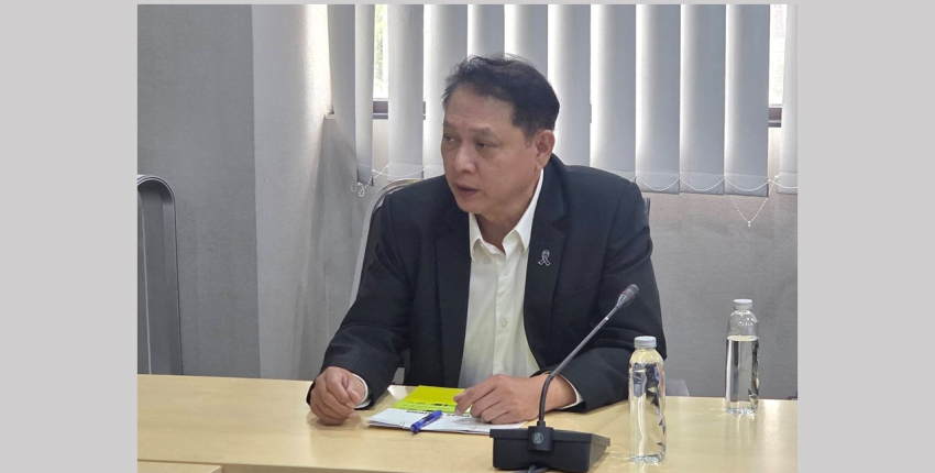 รษก. ทปษ. ยุทธนา เข้าร่วมประชุมกับผู้แทนจากสำนักงานคณะกรรมการกำกับและส่งเสริมการประกอบธุรกิจประกันภัย