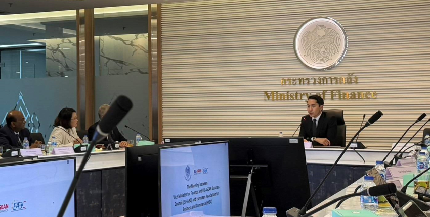 รองฯ ยุทธนา พร้อมคณะ เป็นผู้แทนกรมศุลกากรเข้าร่วมการประชุมกับสภาธุรกิจสหภาพยุโรป-อาเซียน (EU-ASEAN Business Council: EU-ABC)