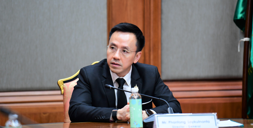อธิบดีฯ และคณะ เข้าร่วมการประชุมหารือผู้แทนจากสถานเอกอัครราชทูตนิวซีแลนด์ประจำประเทศไทย