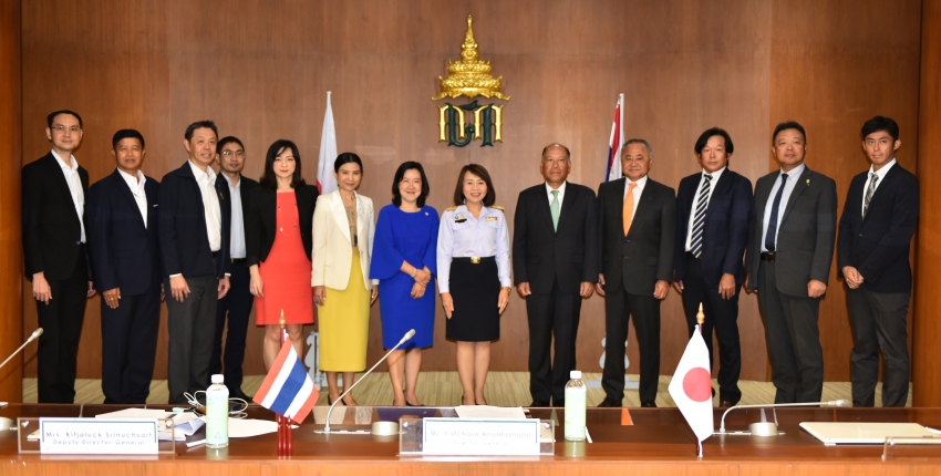 Deputy Director-General of the Customs Department presided over the consultation meeting with a delegation from the Japanese Chamber of Commerce, Bangkok (JCC)