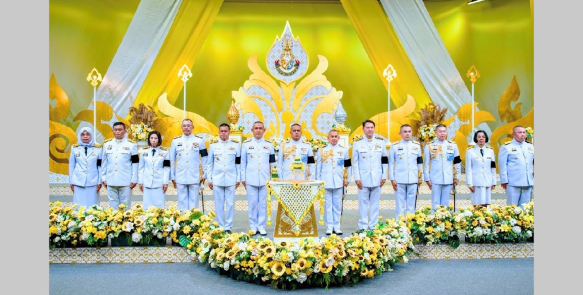 รองฯ ยุทธนา เป็นผู้แทนอธิบดีกรมศุลกากร เข้าร่วมบันทึกเทปถวายพระพร เนื่องในโอกาสวันเฉลิมพระชนมพรรษา พระบาทสมเด็จพระปรเมนทรรามาธิบดีศรีสินทรมหาวชิราลงกรณฯ
