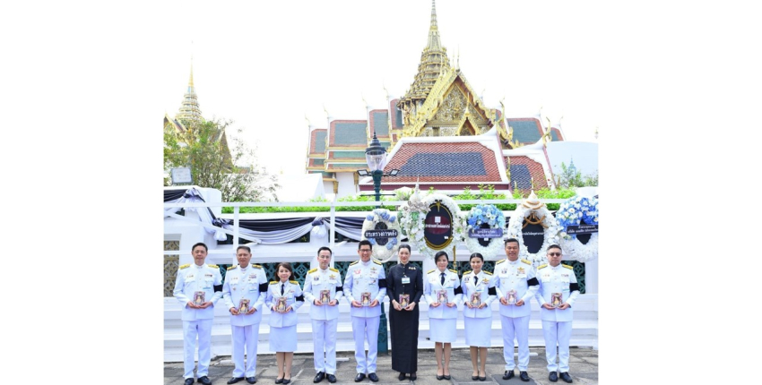 อธิบดีกรมศุลกากร พร้อมคณะผู้บริหารเข้าร่วมพระพิธีธรรมสวดพระอภิธรรม สมเด็จพระนางเจ้าสิริกิติ์ พระบรมราชินีนาถ พระบรมราชชนนีพันปีหลวง 