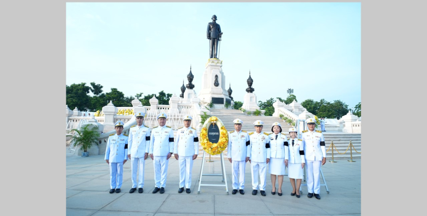 รองฯ ดิเรก พร้อมคณะ เข้าร่วมพิธีวางพวงมาลาถวายบังคมพระบรมราชานุสาวรีย์ พระบาทสมเด็จพระบรมชนกาธิเบศร มหาภูมิพลอดุลยเดชมหาราช บรมนาถบพิตร เนื่องในวันนวมินทรมหาราช พุทธศักราช ๒๕๖๙