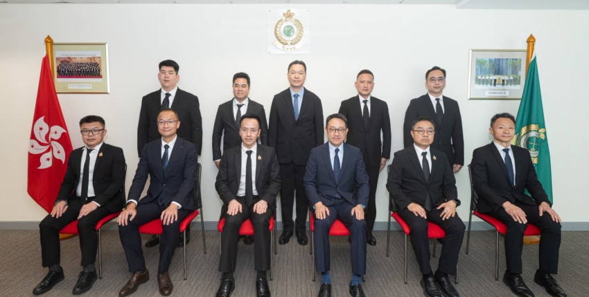 อธิบดีฯ พร้อมด้วยคณะผู้แทนกรมศุลกากร ร่วมประชุมทวิภาคีกับ Mr CHAN Tsz-tat Commissioner of Customs and Excise