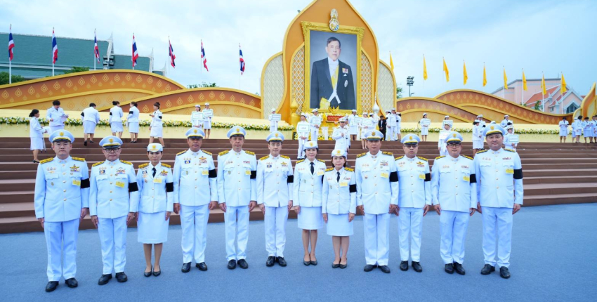 อธิบดีกรมศุลกากร และคณะผู้บริหารฯ เข้าร่วมพิธีถวายสัตย์ปฏิญาณเพื่อเป็นข้าราชการที่ดีและพลังของแผ่นดิน