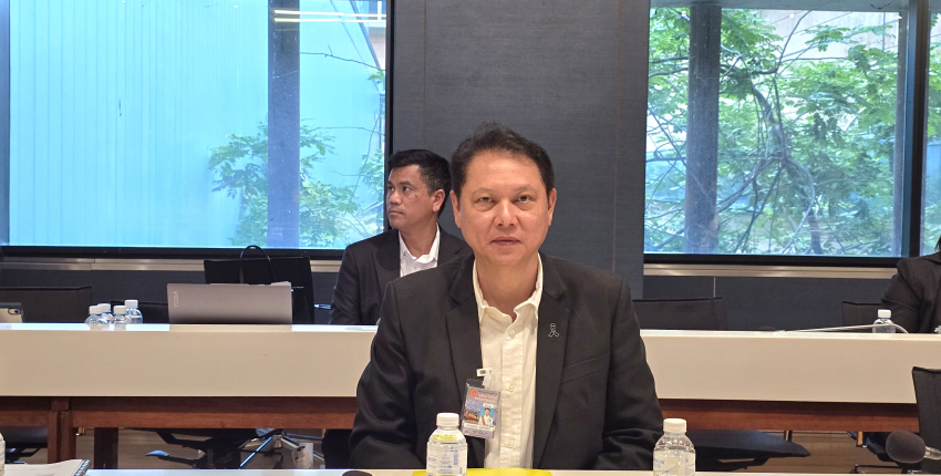 รองฯ ยุทธนา เข้าร่วมสนับสนุนข้อมูลประกอบการแถลงนโยบายของคณะรัฐมนตรี