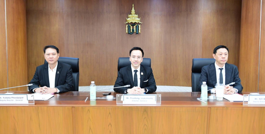อธิบดีฯ ให้การต้อนรับผู้แทนสภาธุรกิจสหภาพยุโรป – อาเซียน (EU-ASEAN Business Council : EU – ABC)