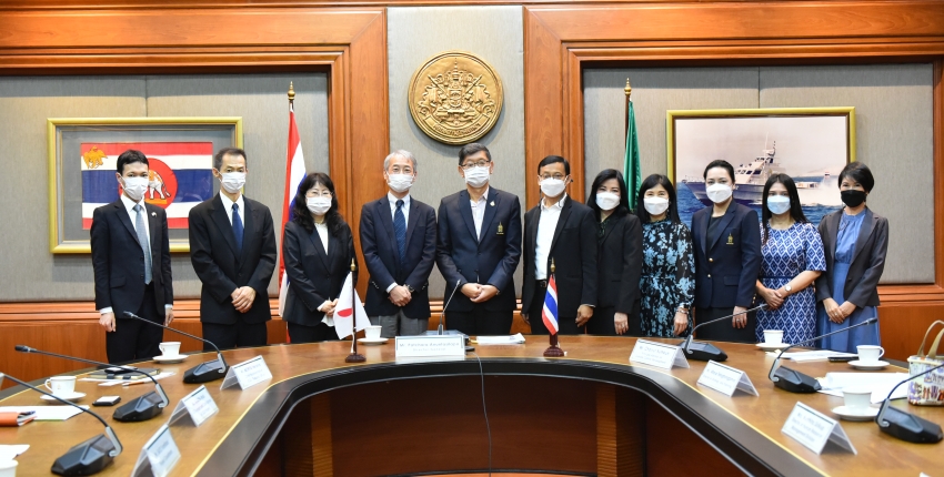 Director-General of the Customs Department welcomed JICA and Embassy of Japan in Thailand