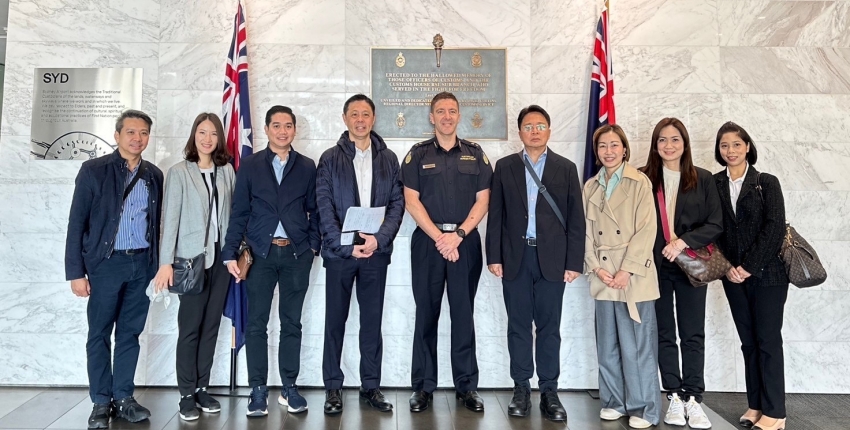 Director-General of Thai Customs Department paid a study visit at the National Border Targeting Centre (NBTC) of Australian Border Force (ABF)