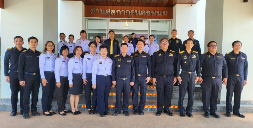  Director-General of the Customs Department inspected the operation of Nakhon Phanom Customs House