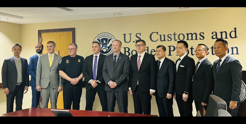 ผู้บริหารระดับสูงของกรมศุลกากร เข้าเยี่ยมคารวะ รักษาการ Commissioner  แห่งหน่วยงาน U.S. Customs and Border Protection ณ สำนักงานใหญ่ CBP เมืองวอชิงตันดีซี ประเทศสหรัฐอเมริกา