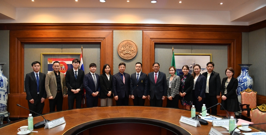 Principal Advisor on Duty Collection Management & Development welcomed Mr. CHUN Yongsu, Deputy Director General of the National Assembly Budget Office, Republic of Korea